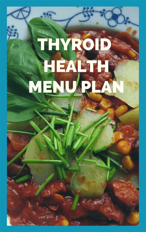 The Best Menu Plans For Thyroid Health Shannon Garrett Ms Rn Cnn