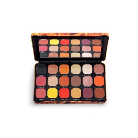 Makeup Revolution Forever Flawless Fire Eyeshadow Palette In Bd