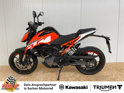 Gebrauchte KTM 125 Duke Orange Baujahr 2020 3281 Km Preis 4 190