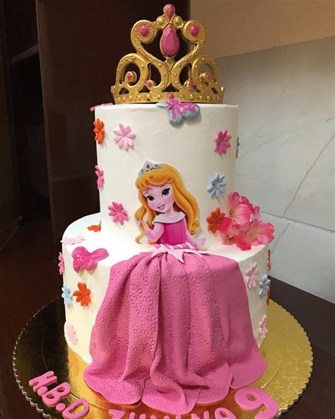 Princess Aurora Birthday Cake Ideas Images (Pictures)