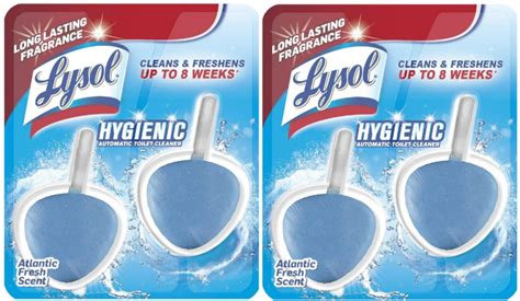 Lysol Automatic In The Bowl Toilet Cleaner Cleans And Freshens Toilet