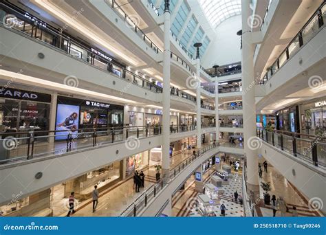 Interior Shot Of Suria Klcc Shopping Mall In Kuala Lumpur Editorial