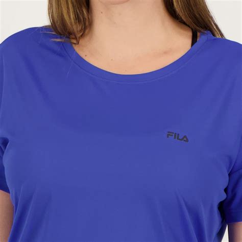 Camiseta Fila Basics Sports Feminino Azul Futfanatics