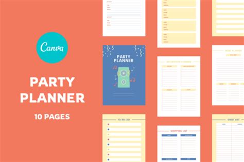 Simple Event Party Planner Graphic By Everyday · Creative Fabrica