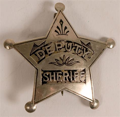 Early Deputy Sheriff badge from Denver, Colorado (112759)