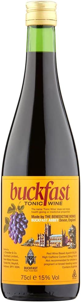 Buckfast Tonic Wine 75cl Bottle Amazon Co Uk Grocery