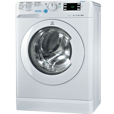 Pralka ładowana od przodu wolnostojąca Indesit 7 kg XWSE 71283X WWGG PL