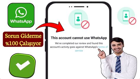 Bu Hesab N Spam Nedeniyle Whatsapp Kullanmas Na Izin Verilmiyor Sorunu