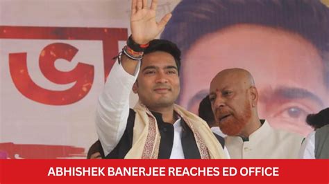 Bengal Teachers Recruitment Scam Abhishek Banerjee Reaches Ed Office