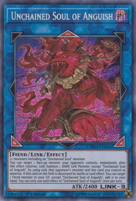 Unchained Soul Of Anguish Chaos Impact Yugioh