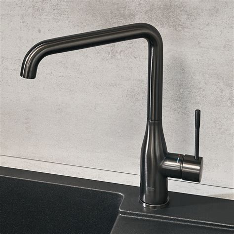 Grohe Essence Kitchen Sink Mixer Brushed Hard Graphite 30269AL0