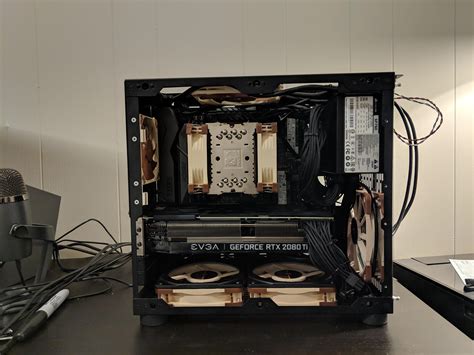 Noctua Threadripper MATX Sliger Cerberus Build R Pcmasterrace