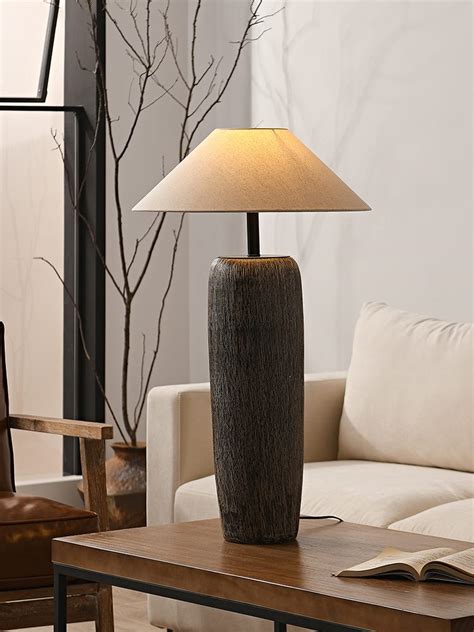 Weathered Wood Floor Lamp Mooielight Weathered Wood Floor Lamp