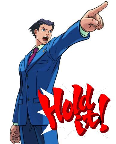 Image - Phoenix wright hold it.png - My Little Pony Friendship is Magic ...