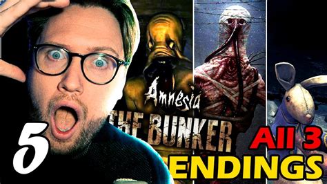 Its All Connected Amnesia The Bunker Part 5 All Endings Youtube