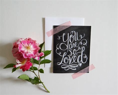 You Are So Loved Note Card Lily And Val Note Cards Lily And Val