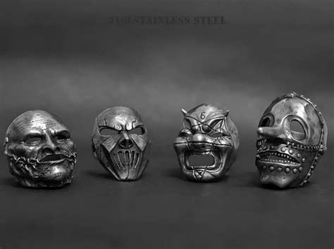 Slipknot Band Members Masks Rings - Etsy