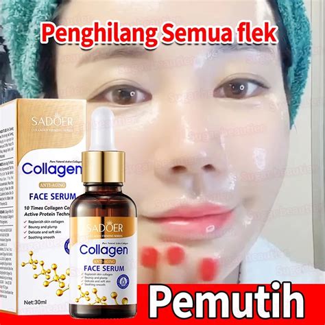 Jual Collagen Essence Serum Penghilang Flek Hitam Pemutih Permanen