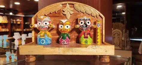 jagannatha balabhadra  subhadra singhasana neem wood  rs