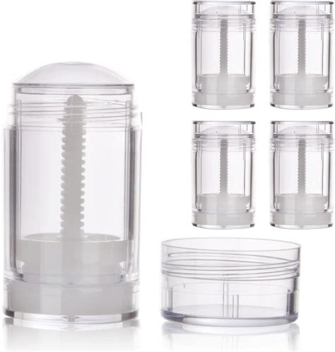 Cosidea Pcs Clear Round Empty G Oz Deodorant Containers Bottom