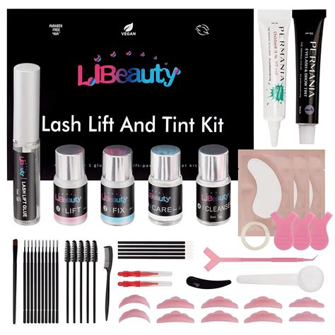 Buy Lash Lift And Tint Kit Brow Lamination And Tint Black Eyelash Dye