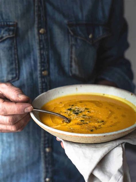 5 Ingredient Pumpkin Lentil Soup My Goodness Kitchen