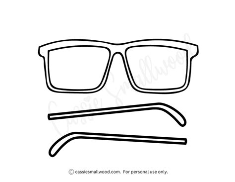 Glasses Templates Sunglasses And Eyeglasses Cassie Smallwood