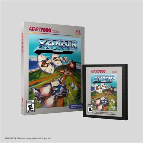 Atari 7800+ Xevious (Compatible with Atari 2600+, 7800+ and 7800