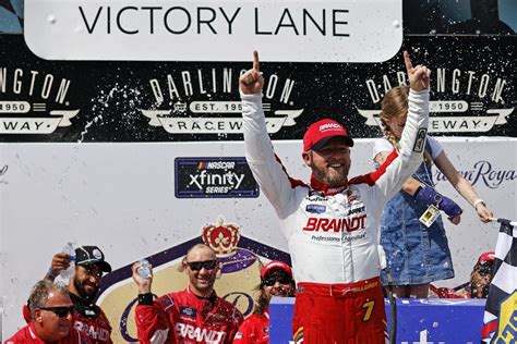 XFT Justin Allgaier Finishes Off Dominating Xfinity Win At Darlington