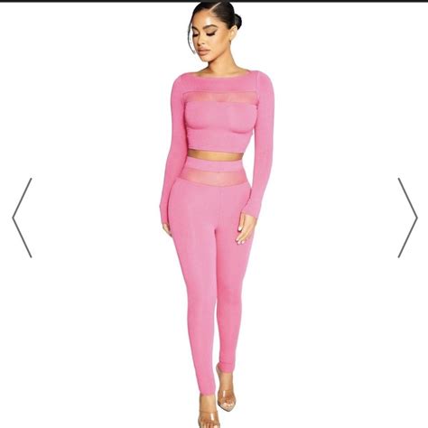 Naked Wardrobe Mesh It Up Set Depop