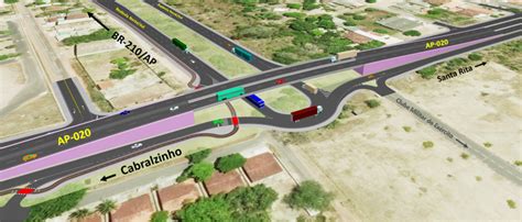 Waldez Góes apresenta obra do viaduto que vai interligar as rodovias