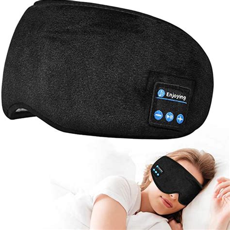 Sleeping Eye Mask Bluetooth Headband Headphones Bluetooth Wireless