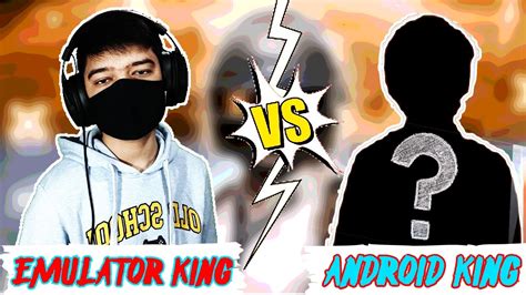 Emulator King Vs Android King 👿 Bgmi Tdm Match Bgmi 1v1 Tdm Match