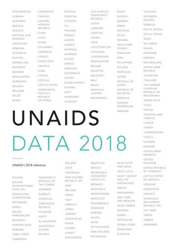 UNAIDS DATA 2018 UNAIDS | 2018 reference : UNAIDS : Free Download