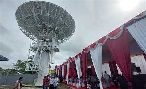 Satelit Satria Sukses Diluncurkan Wilayah Di Papua Ikut Saksikan