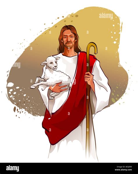 Jesus Carrying Lamb Hi Res Stock Photography And Images Alamy