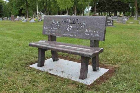 Park Bench Memorials - Morris Monument