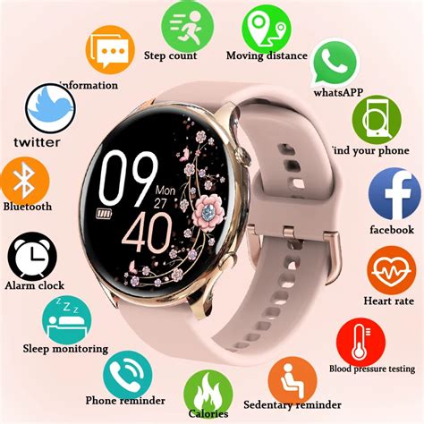 Женские Смарт-часы с функцией HD-вызова, 2024 + спортивный режим для ...