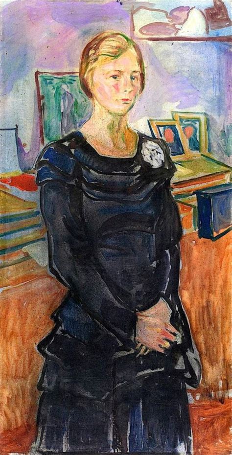 Solve Maggie Torkildsen Norwegian Artist Edvard Munch