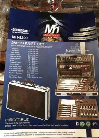 Millerhaus Knife Set: Features of Kitchen Knife Sets. Selection Tips