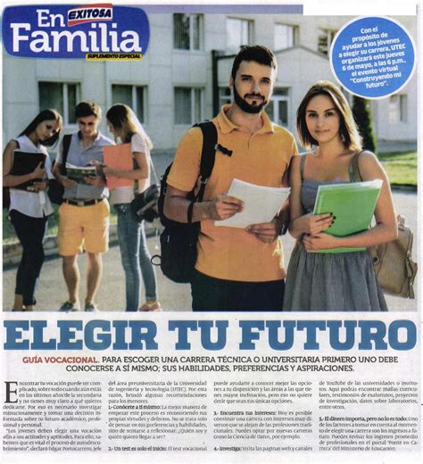 Utec Elegir Tu Futuro By Trend Agencia De Pr And Reputación Issuu