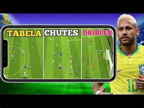 Como Fazer Todos Os DRIBLES CHUTES E TABELA No EFootball 2024 Mobile