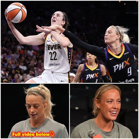 WNBA star Sophie Cunningham publicly humiliated Caitlin Clarke. Wnba ...