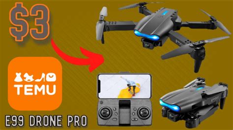 Testing A Drone From Temu E K Drone Pro Review Youtube