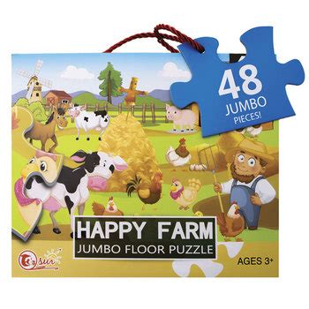 Puzzle Infantil La Granja Piezas Jm Import Juegbas Jm