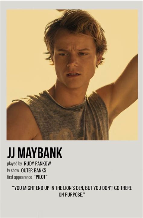 Minimal Polaroid Movie Poster For Jj Maybank The Vampire Diaries