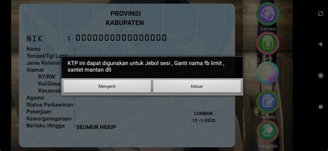 Cara Membuat Ktp Palsu Gratis Terbaru Di Android Ktp Fake Rizkymhd