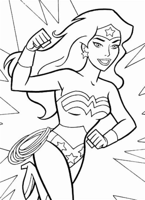 Dibujos De Wonder Woman Mujer Maravilla Para Colorear Colorear24