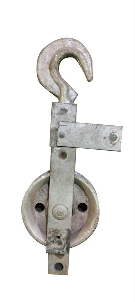 Mm Mild Steel Ton Cast Iron Wire Rope Pulley For Lifting Platform