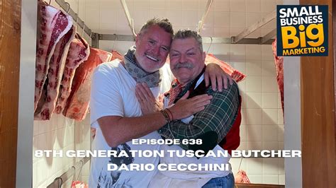 Excerpt Of The Full Interview With Tuscan Butcher Dario Cecchini Youtube